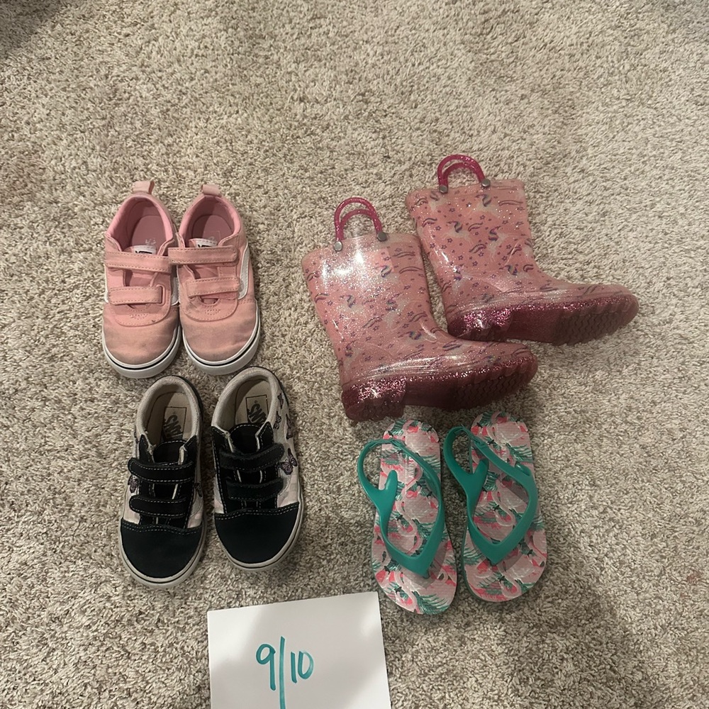 Pink Kids Sneakers